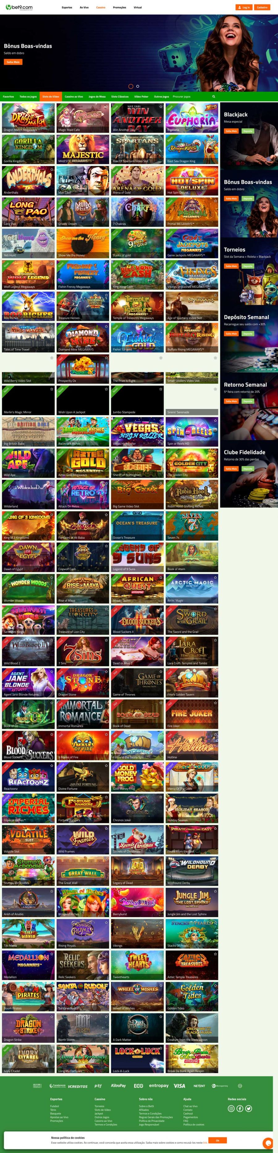 Bet9 Casino  screenshot