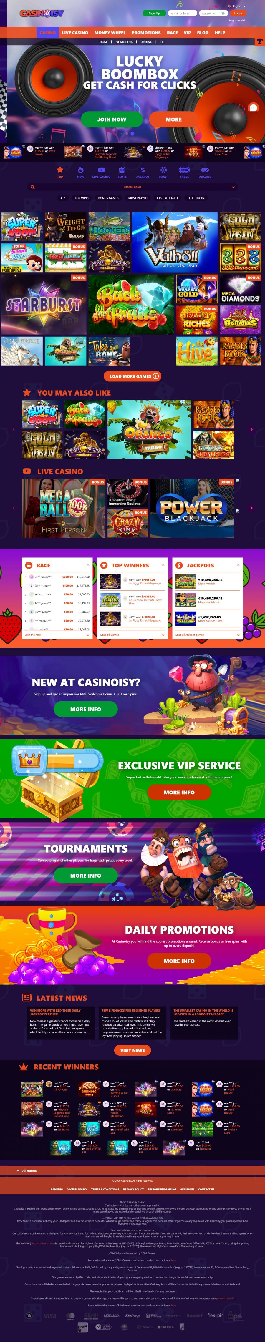 Casinoisy  screenshot