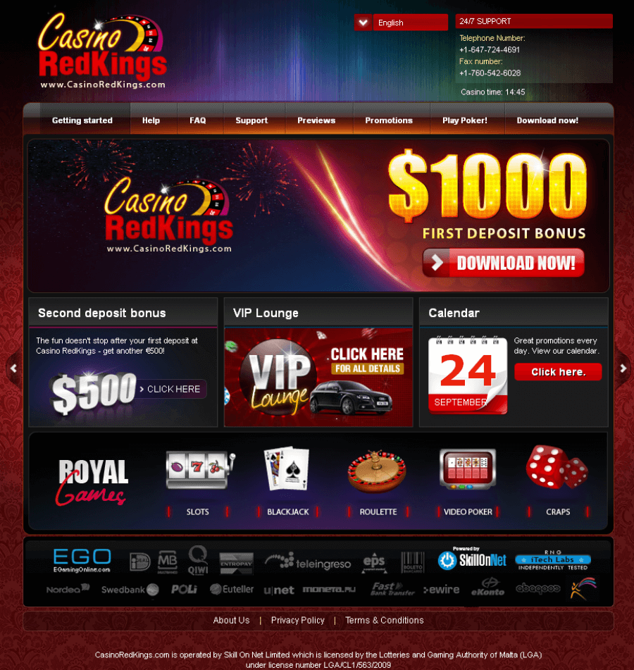 Casino RedKings  screenshot