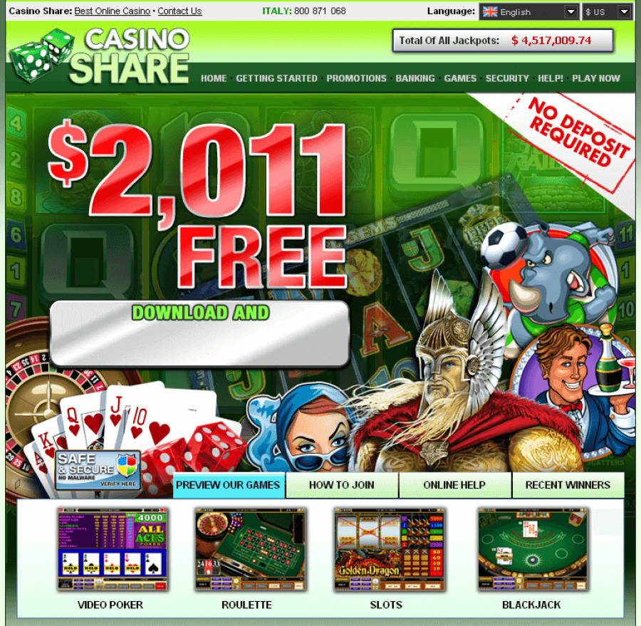 Casino Share  screenshot