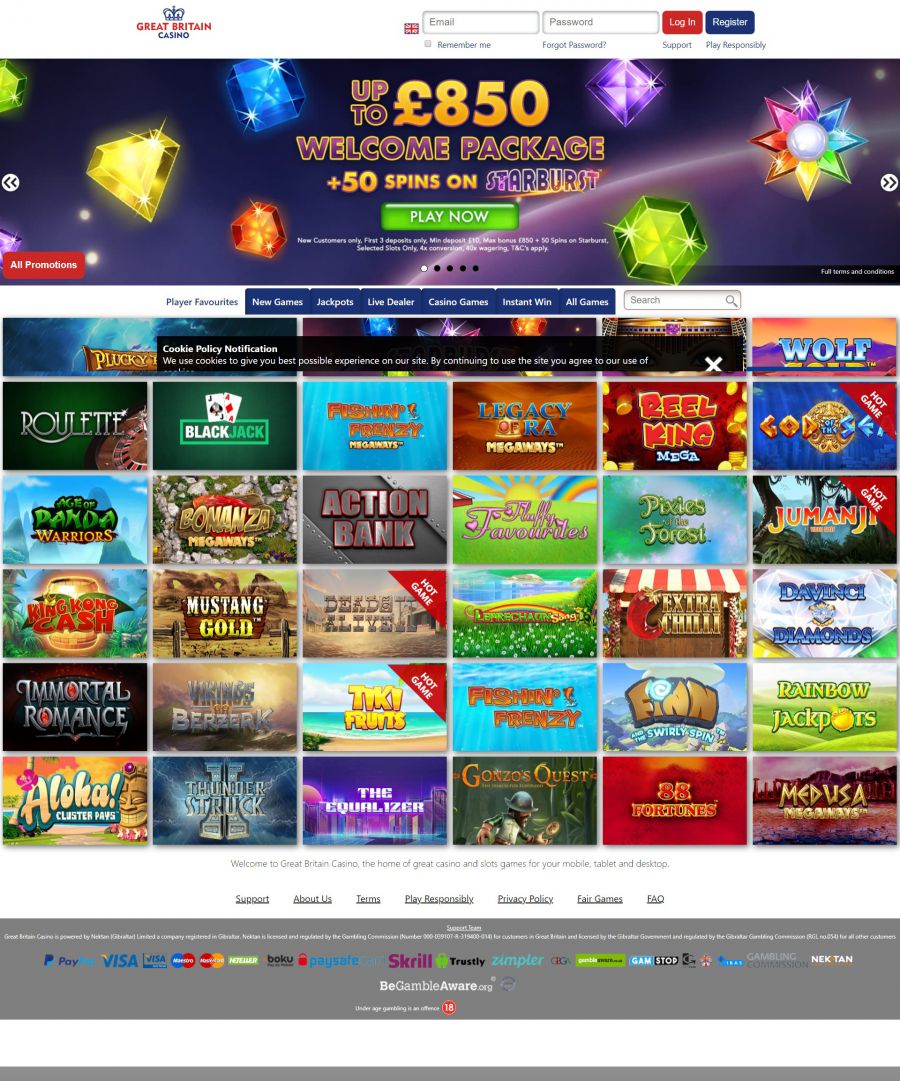 Great Britain Casino  screenshot