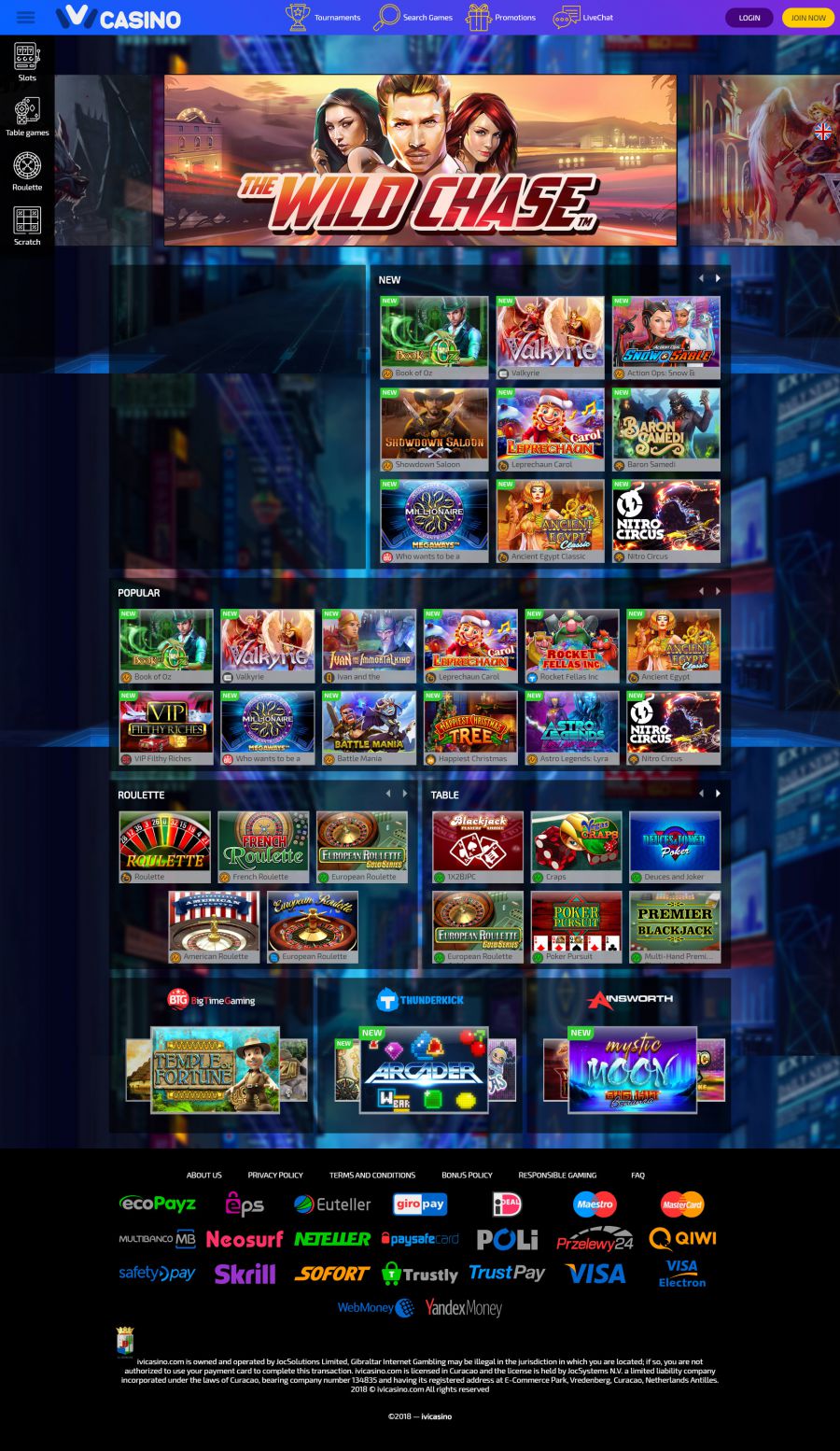 Ivi Casino  screenshot