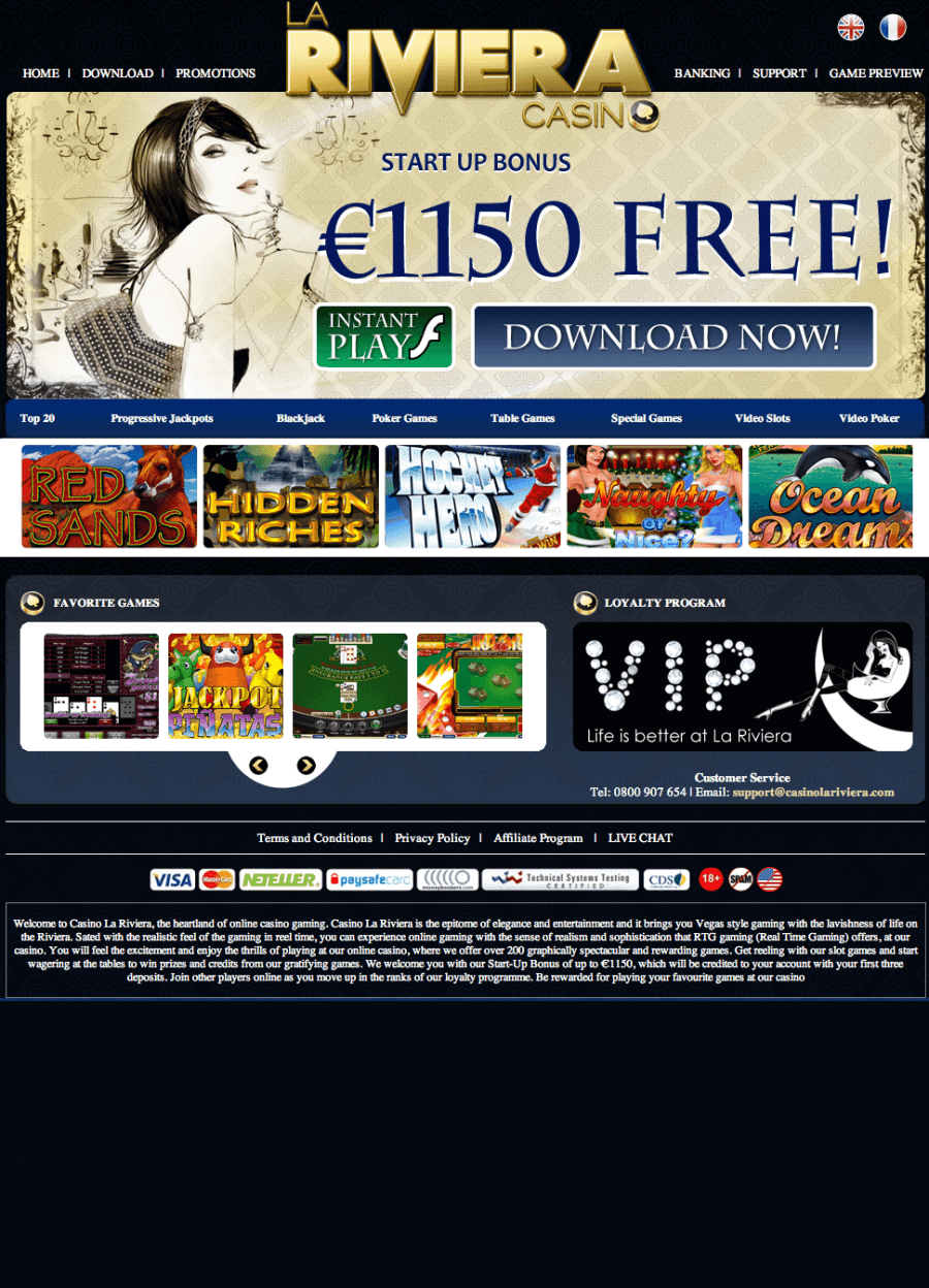 La Riviera Casino  screenshot