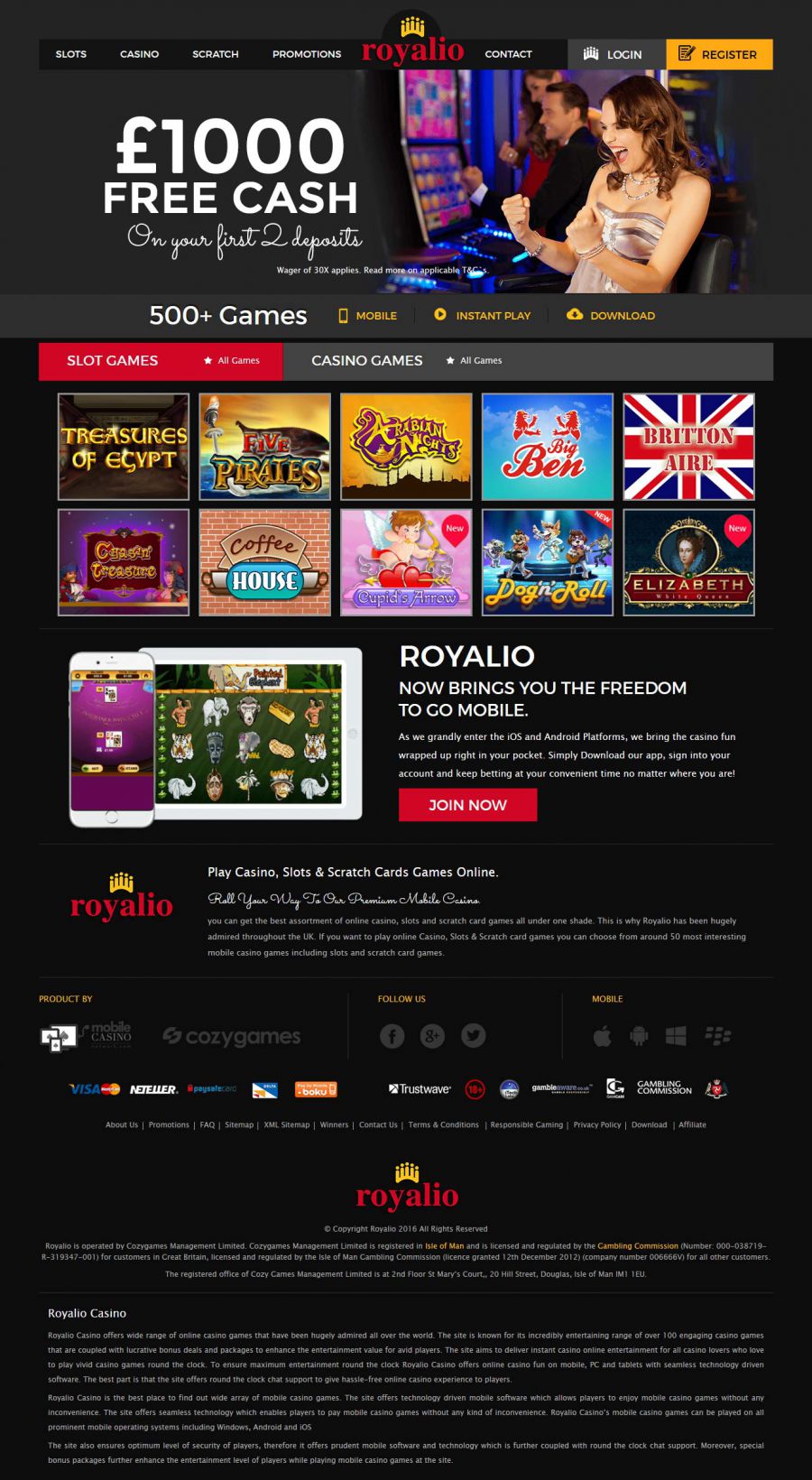 Royalio Casino  screenshot