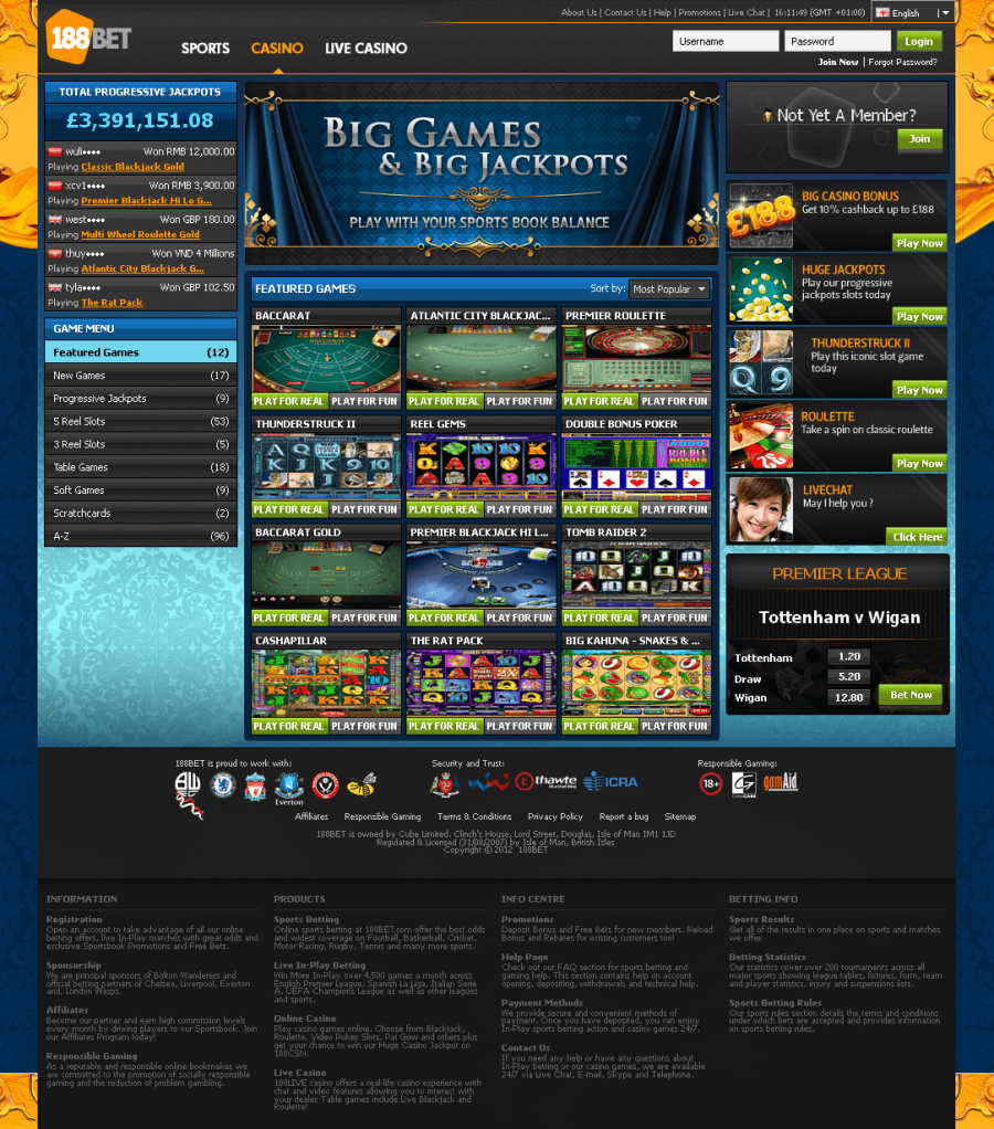 188BET Casino  screenshot
