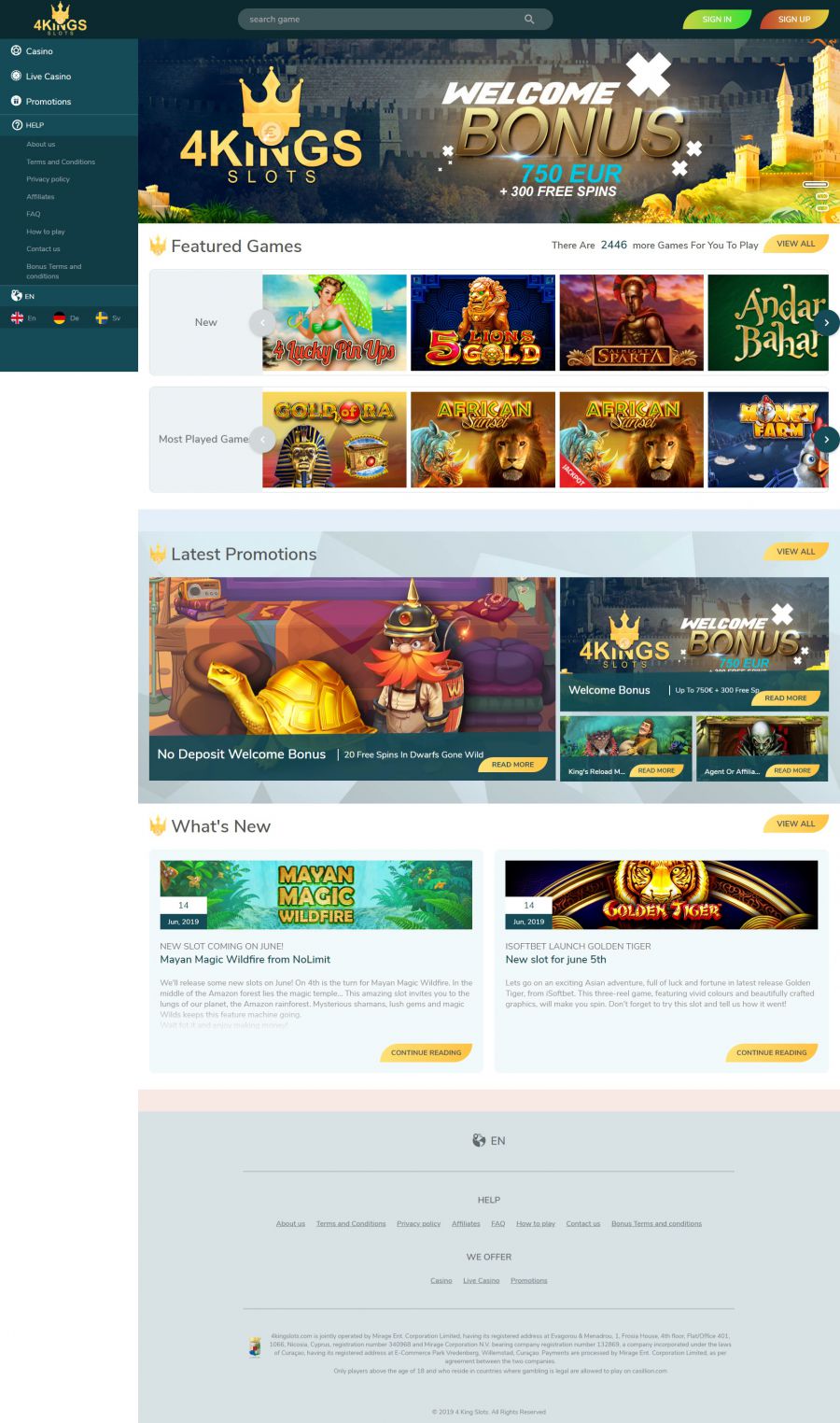 4KingSlots Casino  screenshot