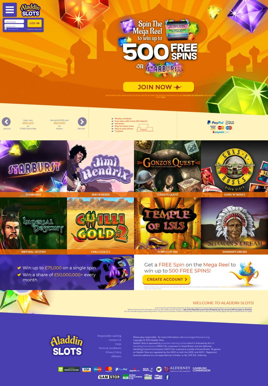 Aladdin Slots Casino  screenshot