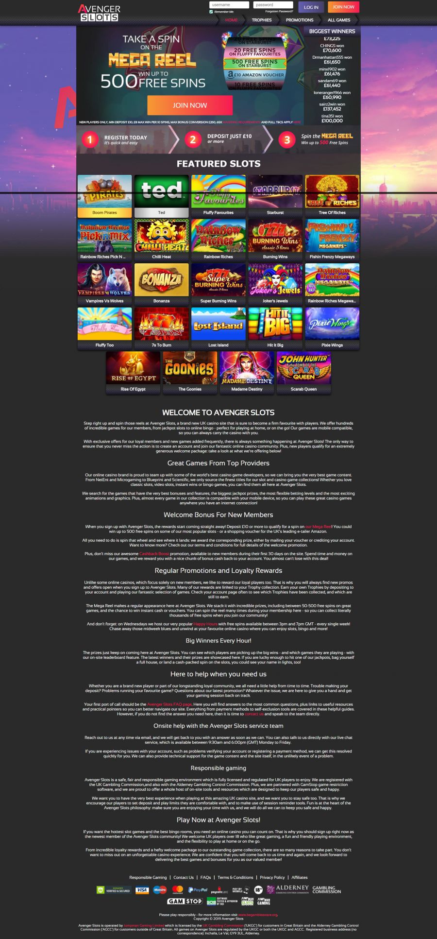 Avenger Slots Casino  screenshot