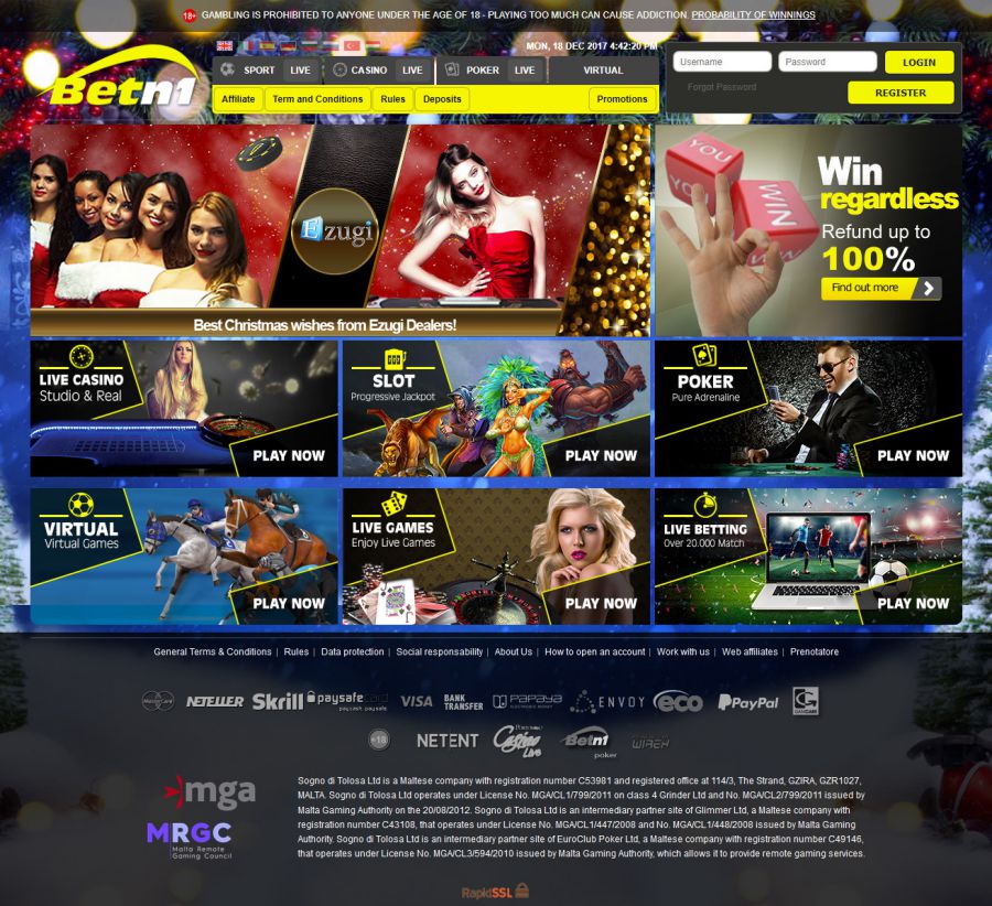 Betn1 Casino  screenshot