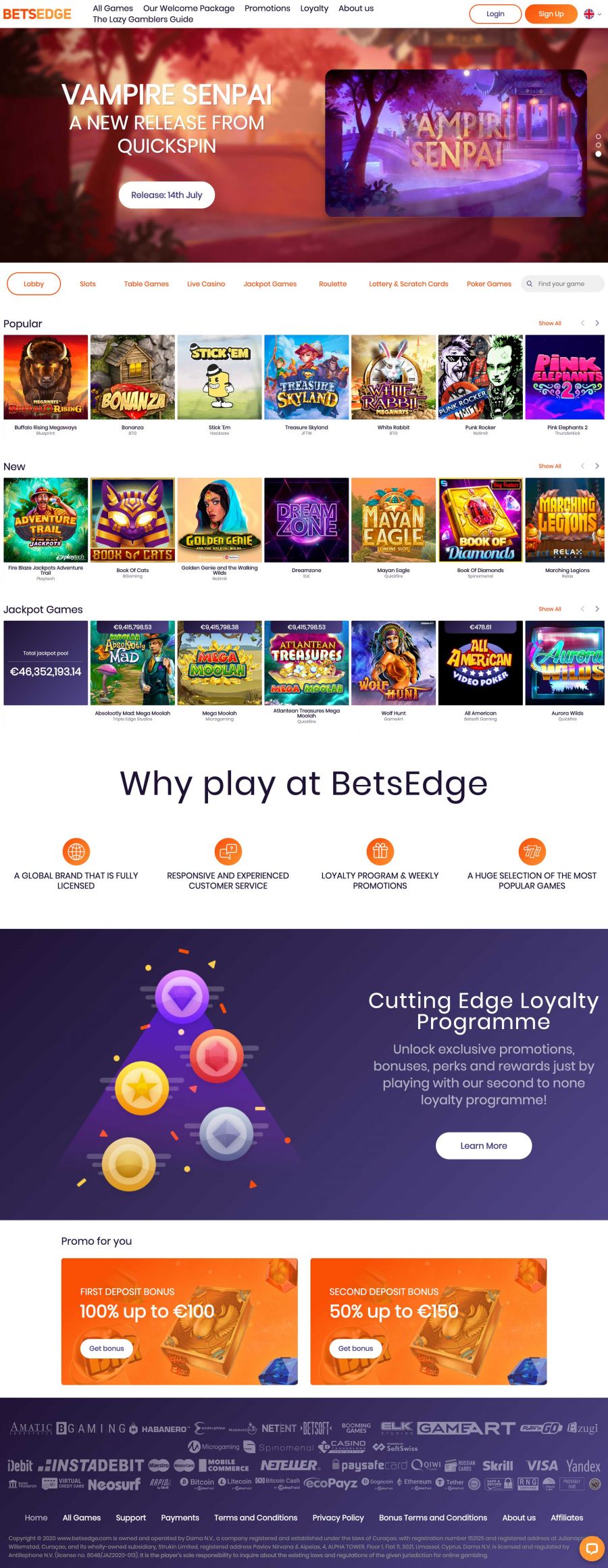 BetsEdge Casino  screenshot
