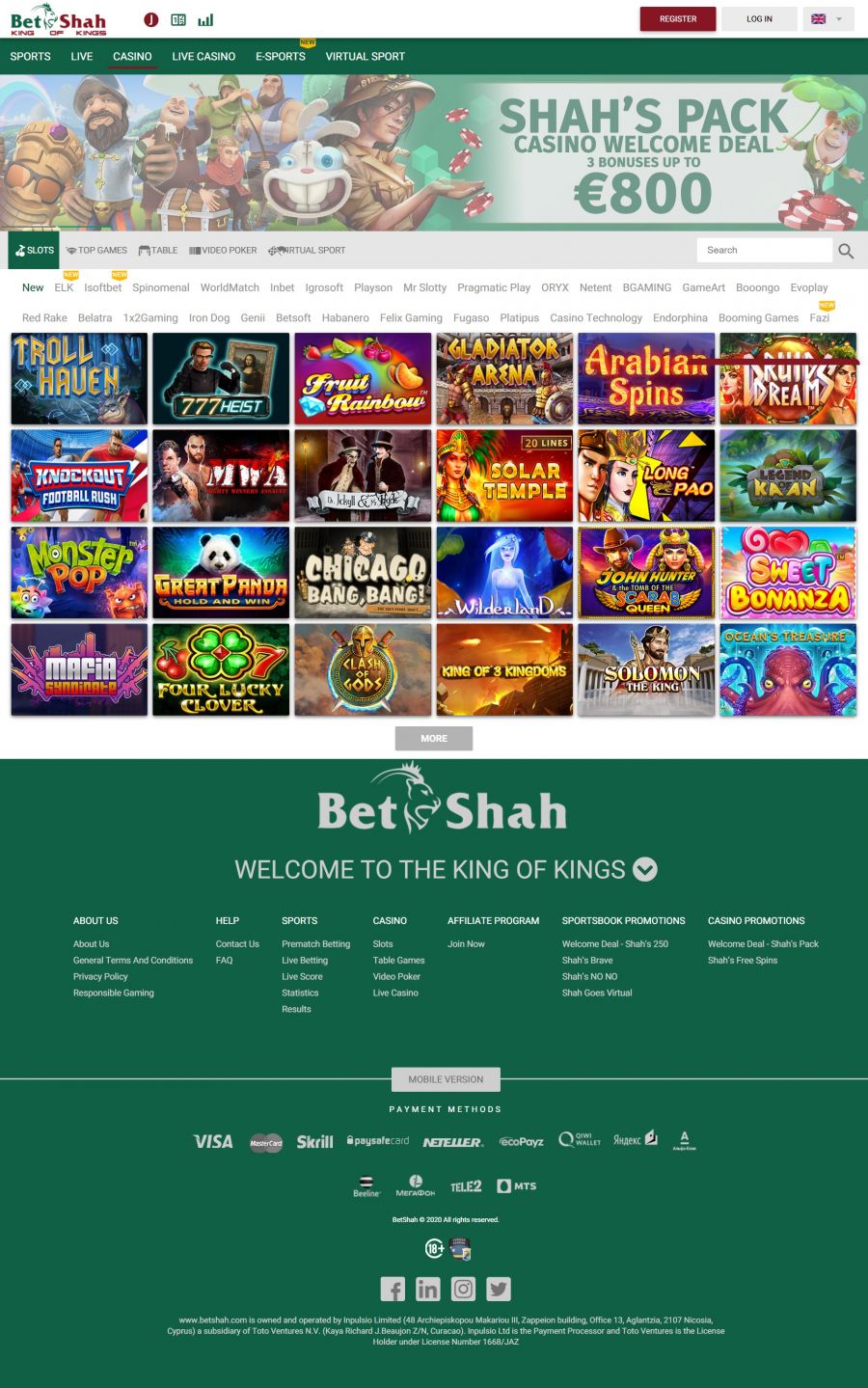 BetShah Casino  screenshot