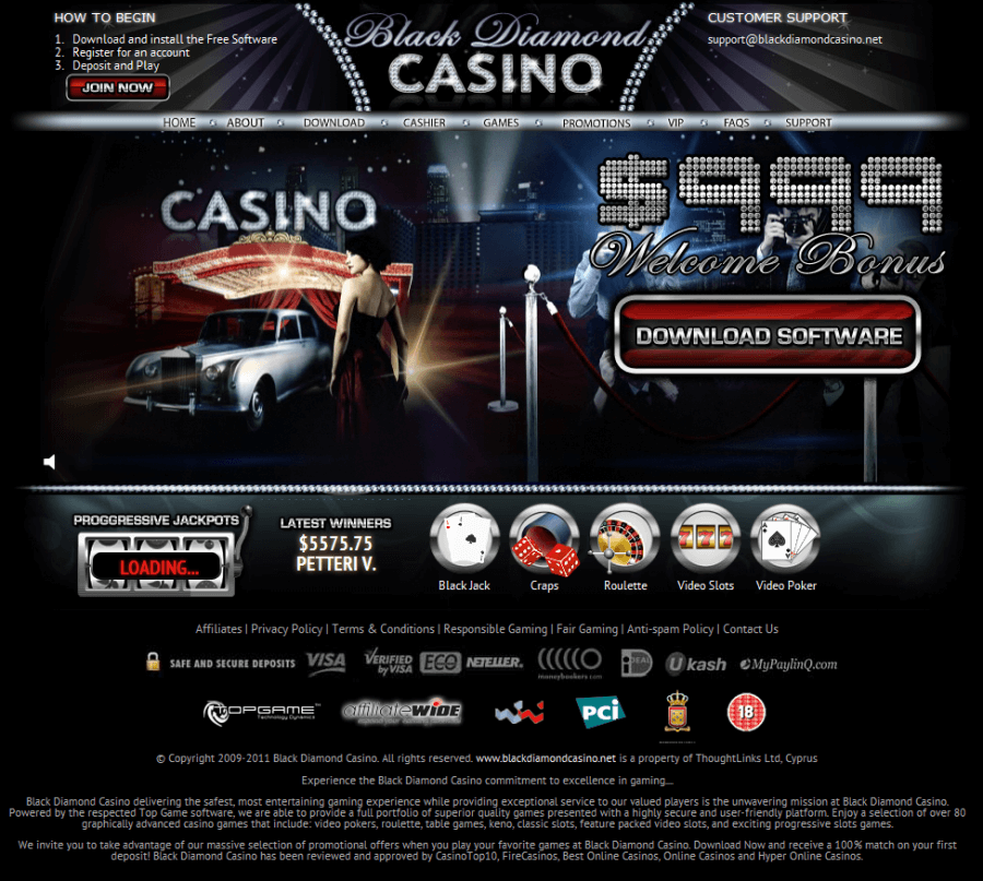 Black Diamond Casino  screenshot