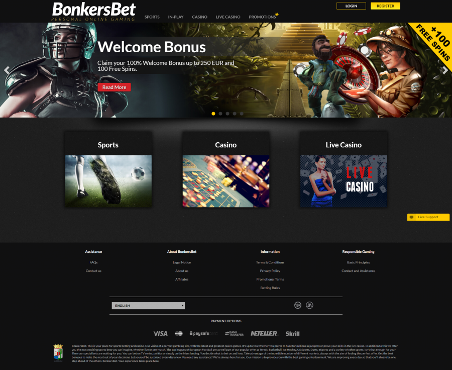 BonkersBet Casino  screenshot