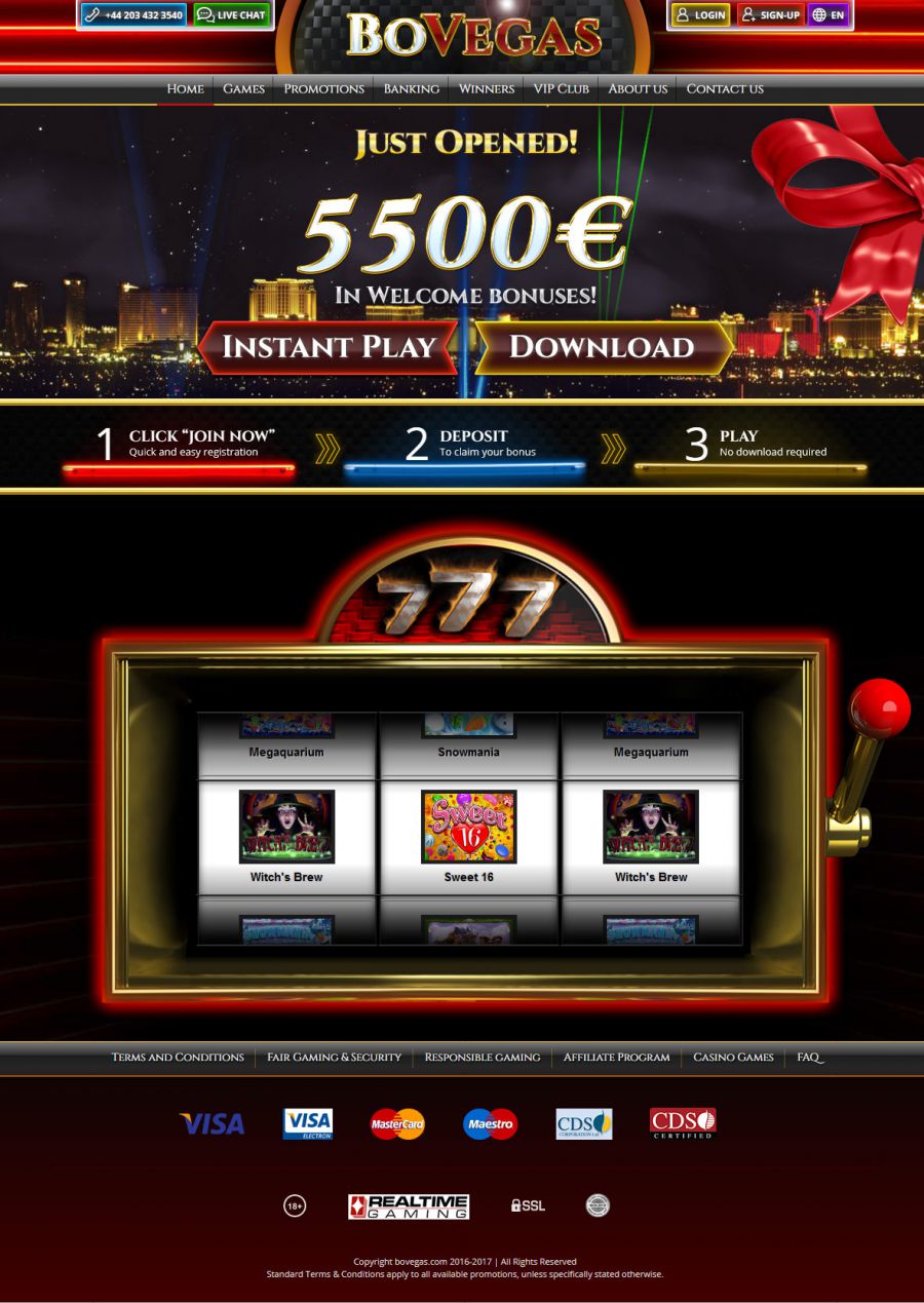 BoVegas Casino  screenshot