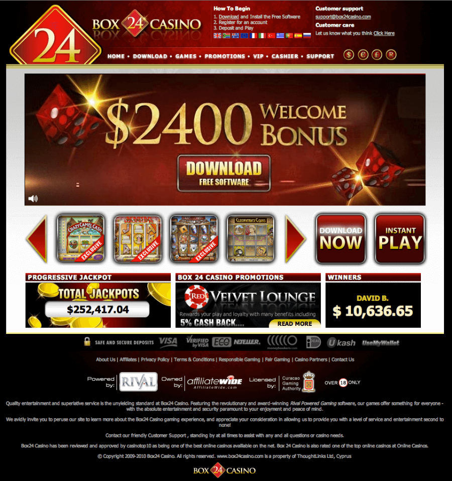 Box 24 Casino  screenshot