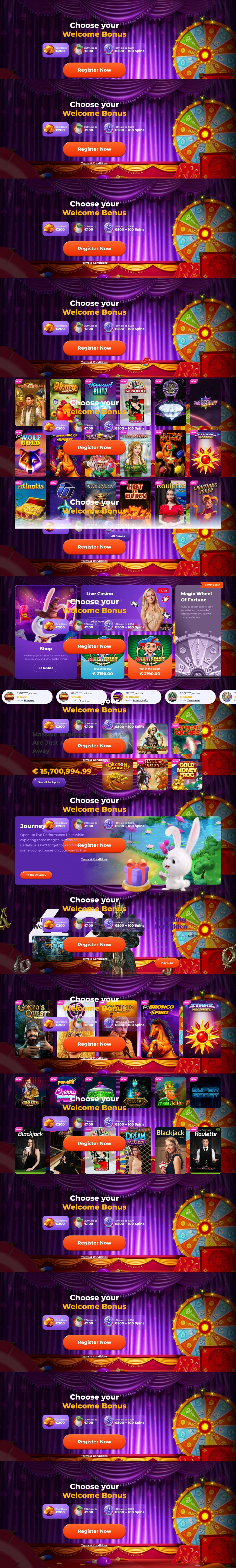 Cadabrus Casino  screenshot