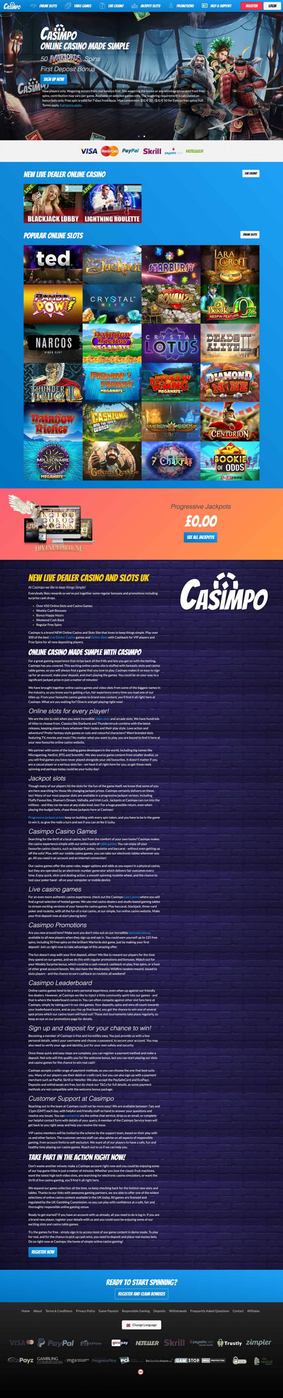 Casimpo Casino  screenshot