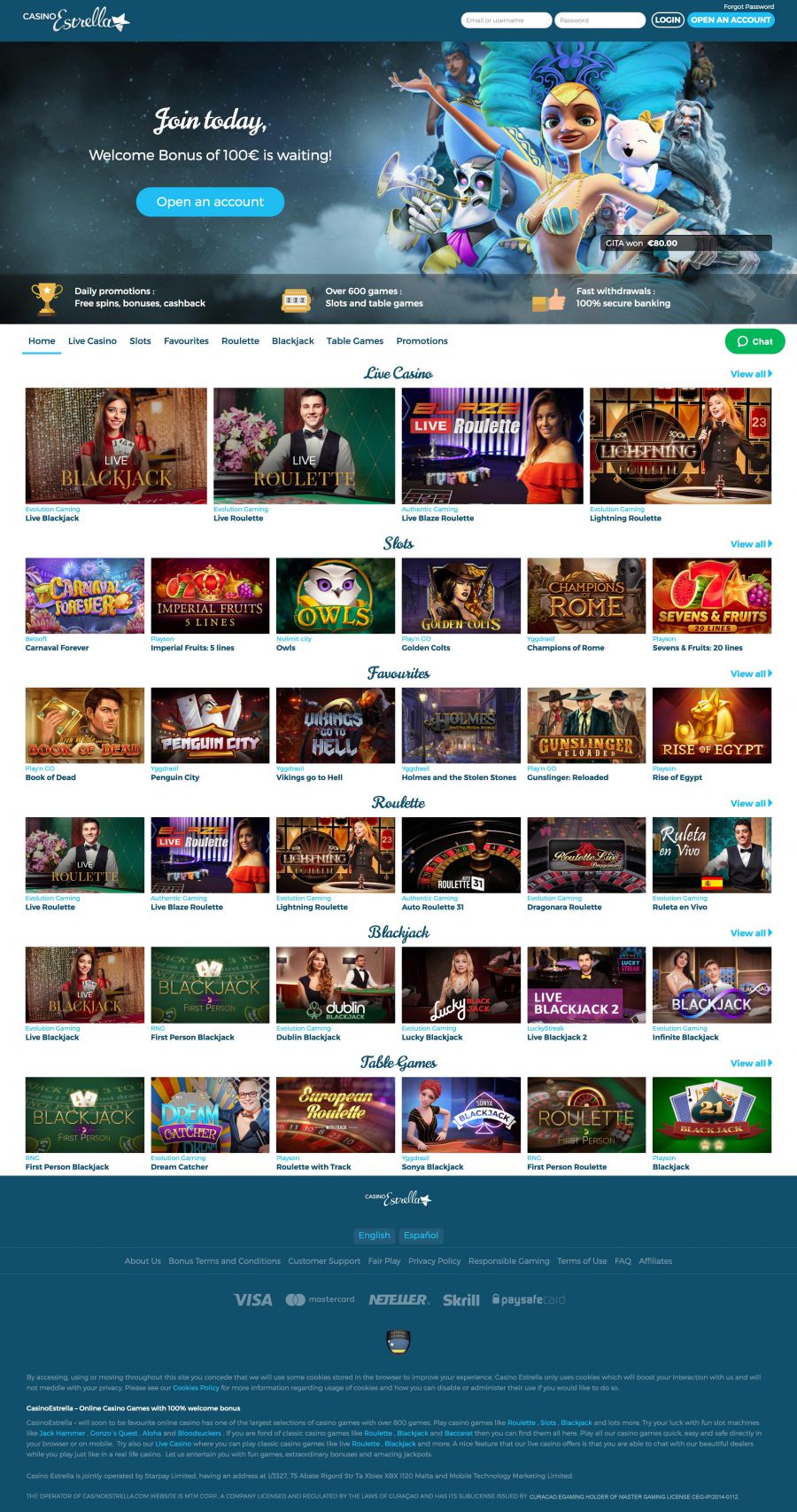 Casino Estrella  screenshot