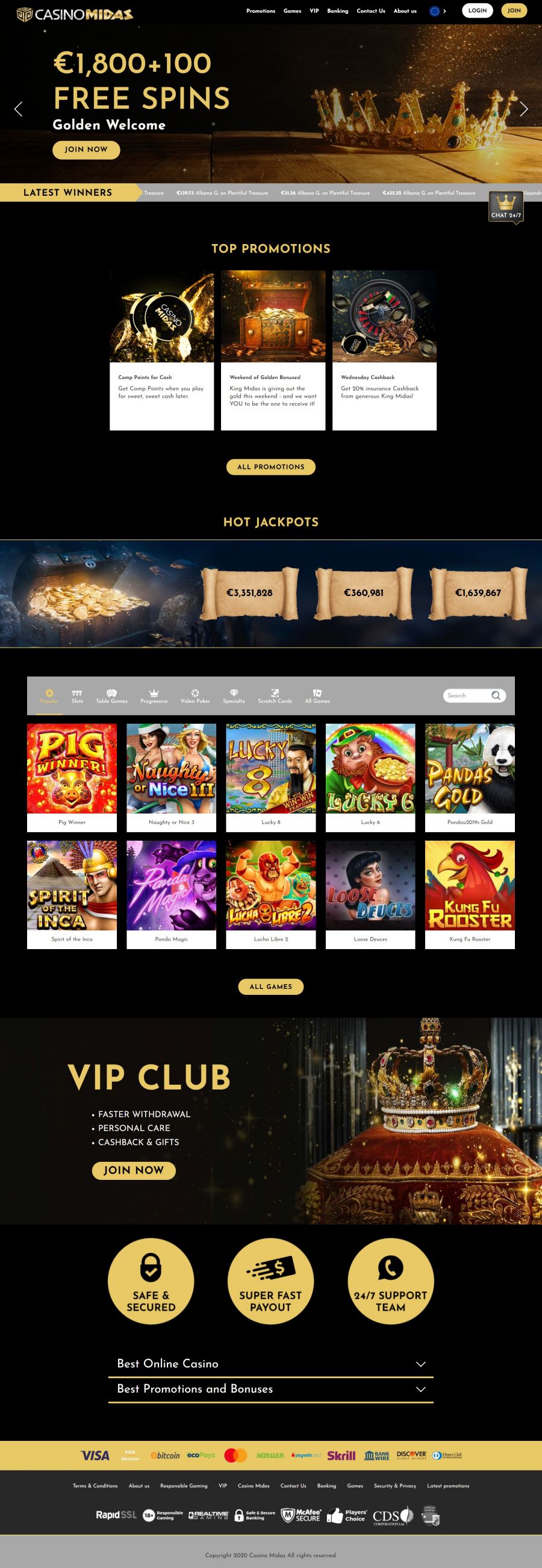 Casino Midas  screenshot