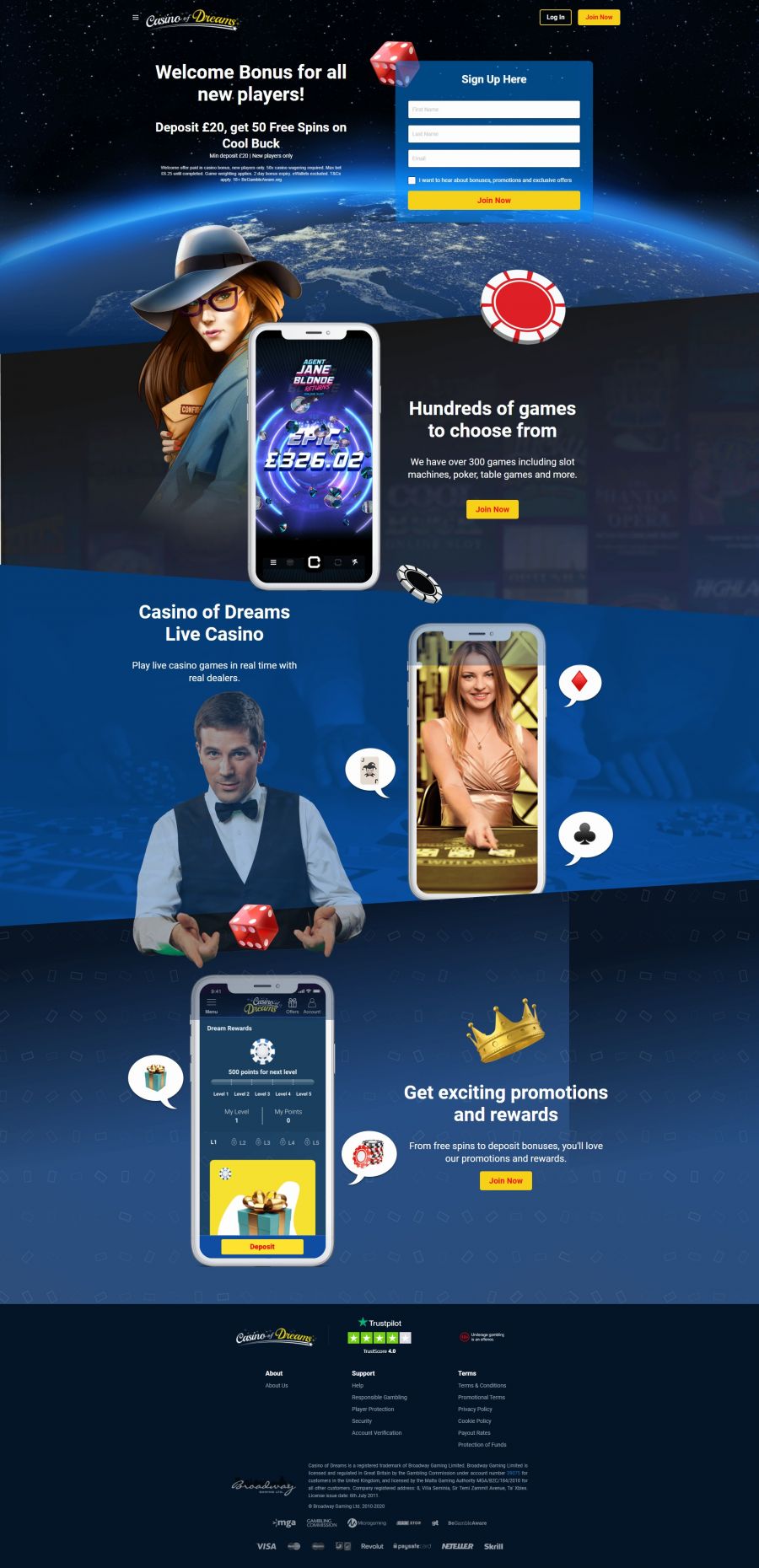 Casino Of Dreams  screenshot