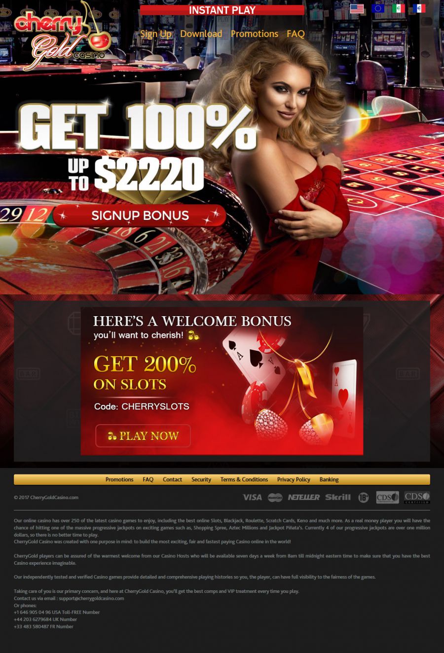 Cherry Gold Casino  screenshot