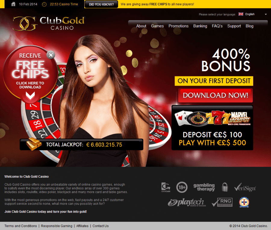 Club Gold Casino  screenshot