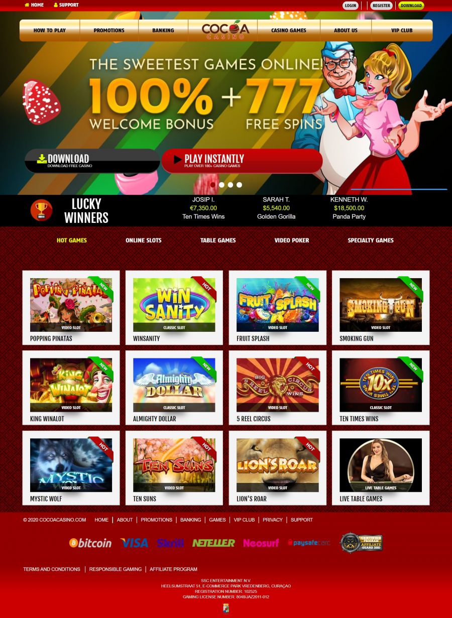 Cocoa Casino  screenshot