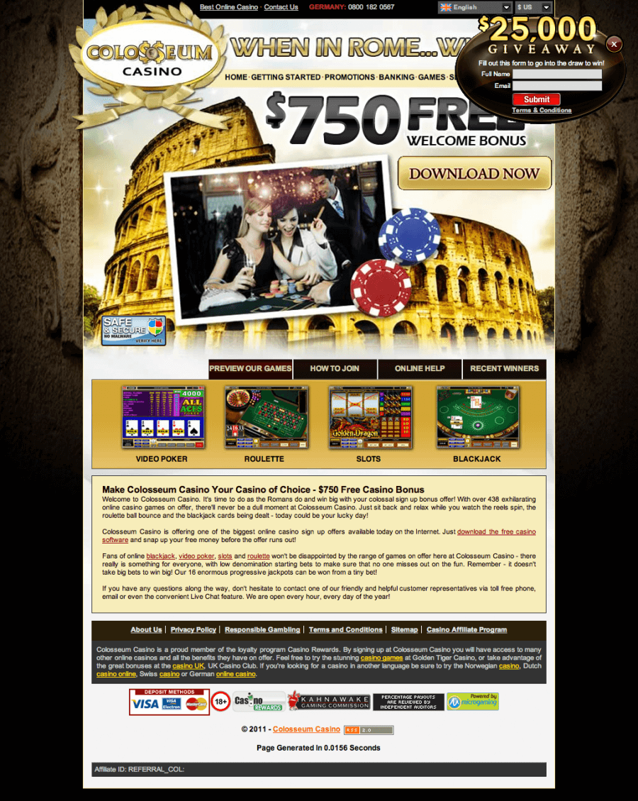 Colosseum Casino  screenshot