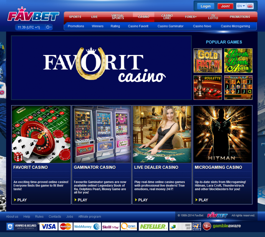 Favbet Casino  screenshot