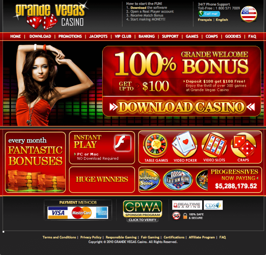 Grande Vegas Casino  screenshot