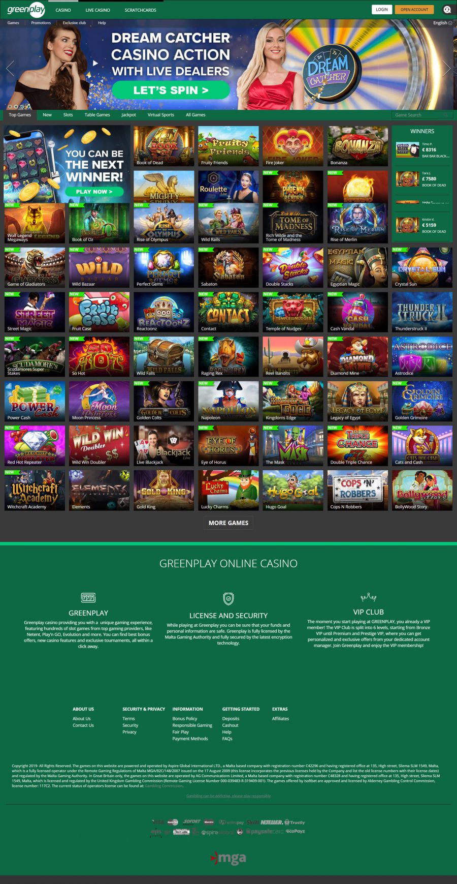Greenplay Casino  screenshot