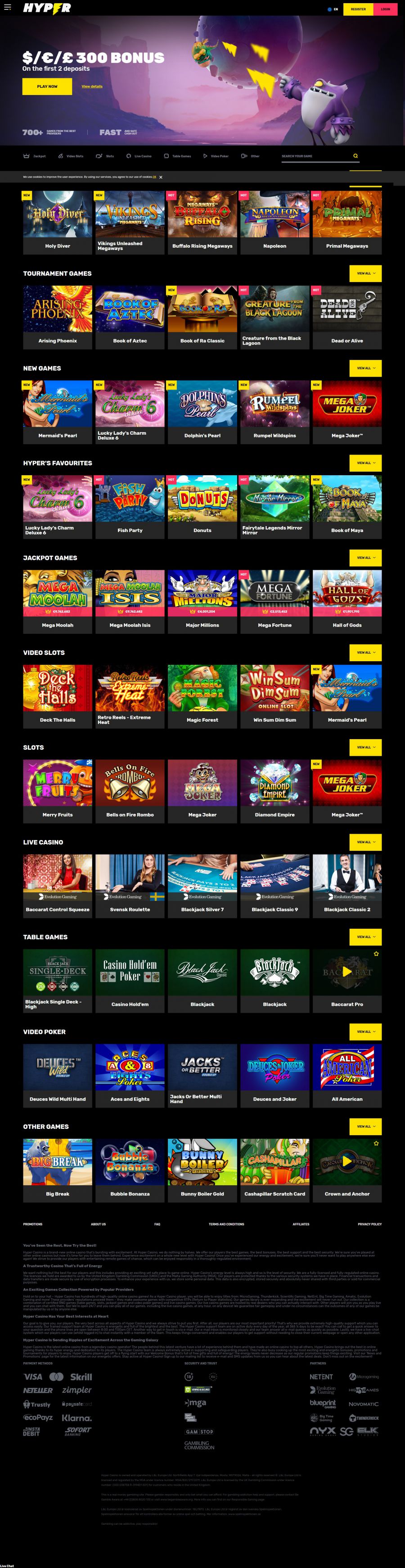 Hyper Casino  screenshot