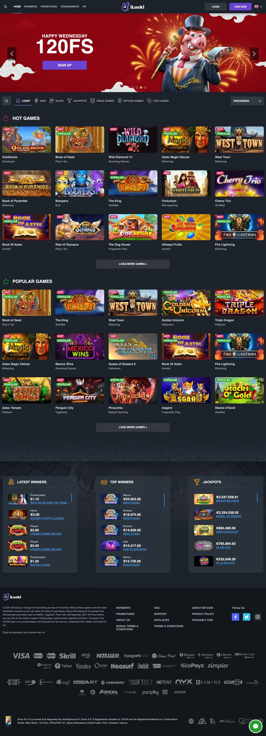 ILucki Casino  screenshot