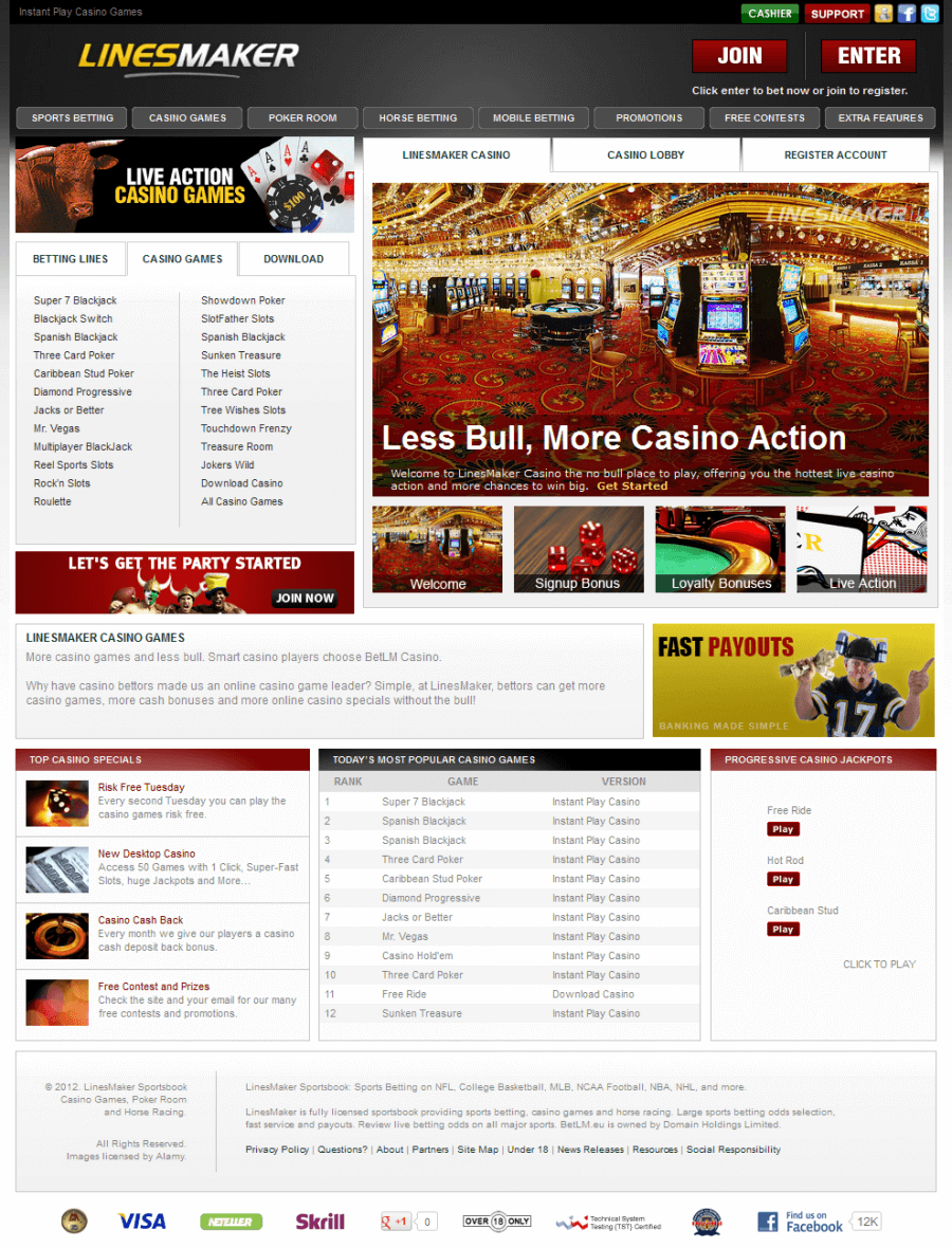 LinesMaker Casino  screenshot