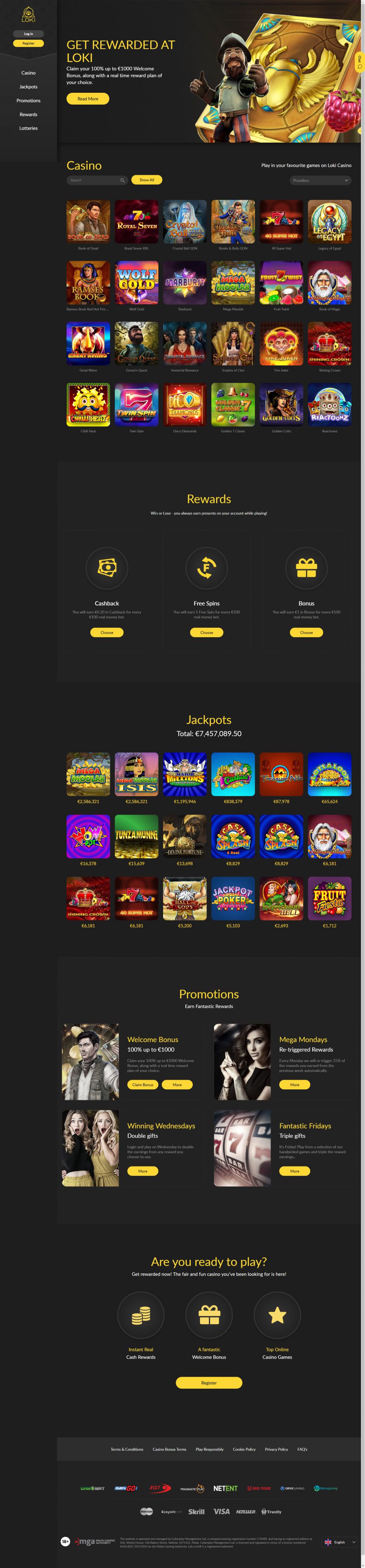 Loki Casino Online  screenshot