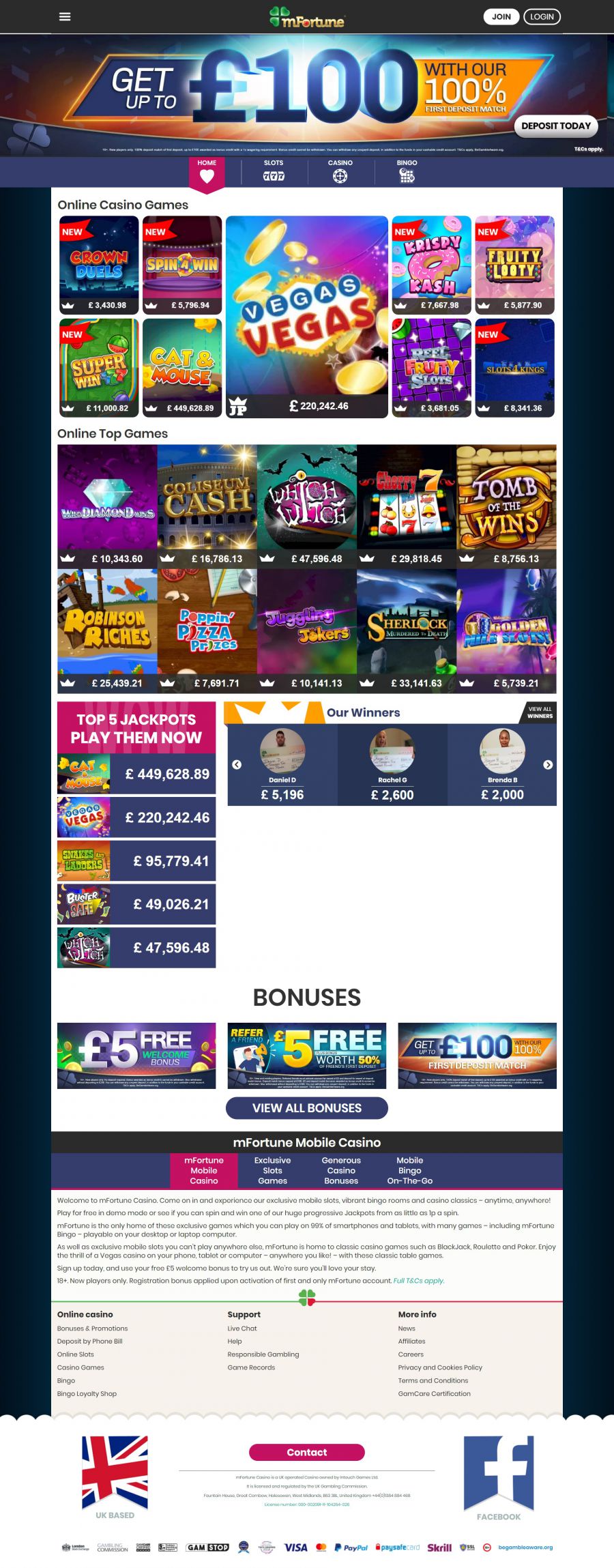 MFortune Casino  screenshot