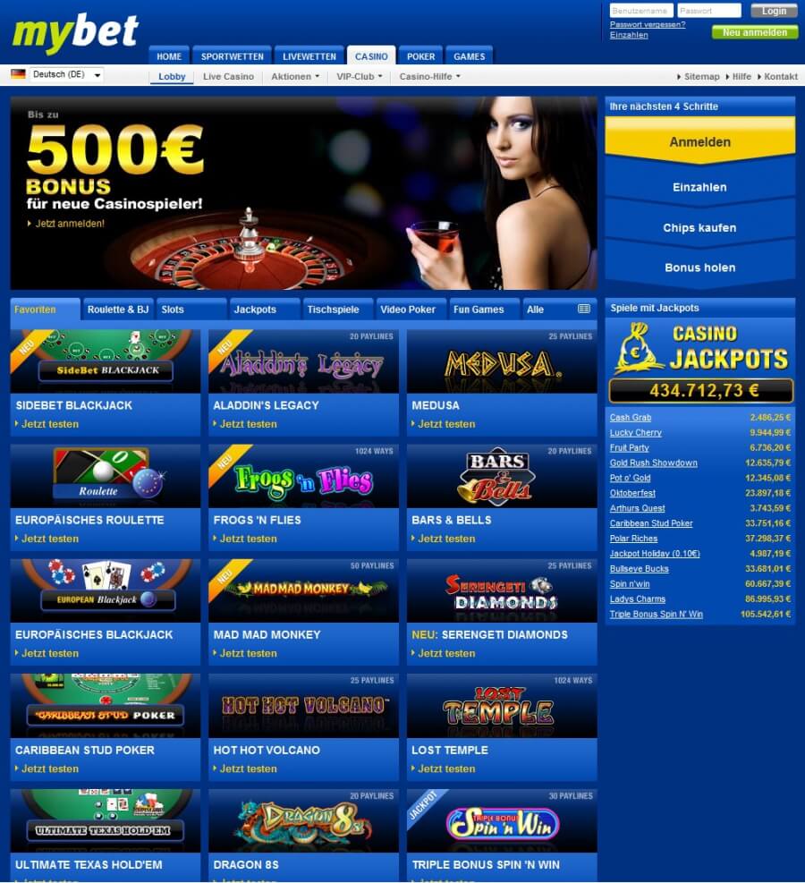 MyBet Casino  screenshot