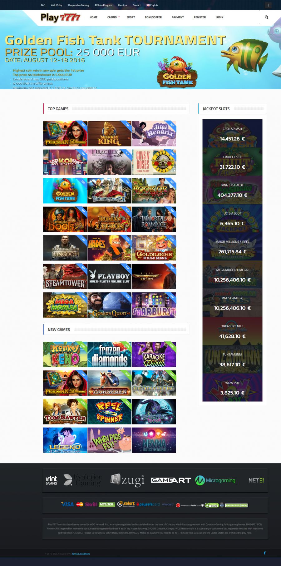 Play7777 Casino  screenshot