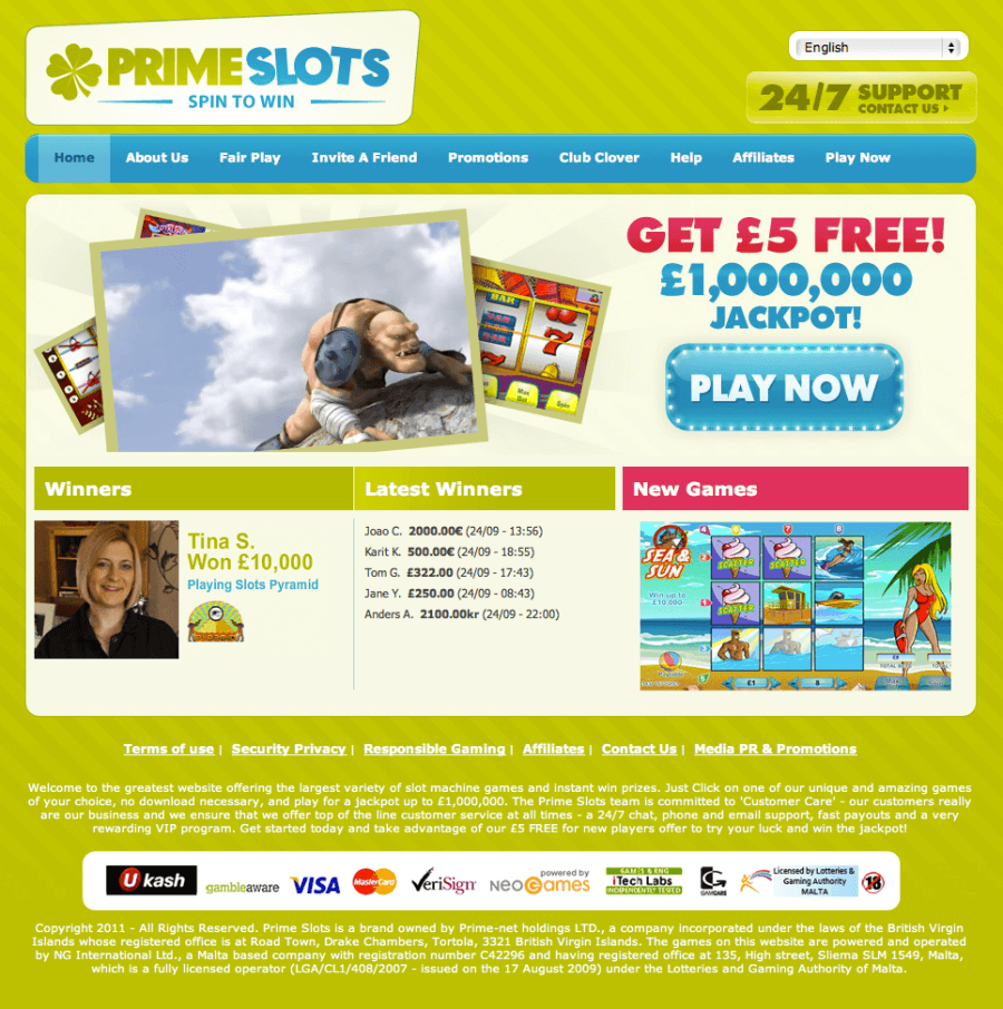 Prime Slots Casino  screenshot