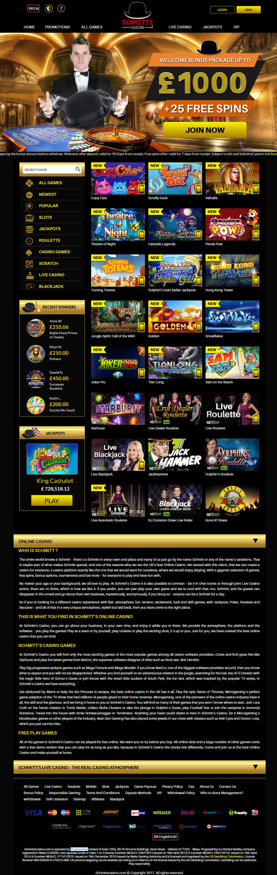 Schmitts Casino  screenshot
