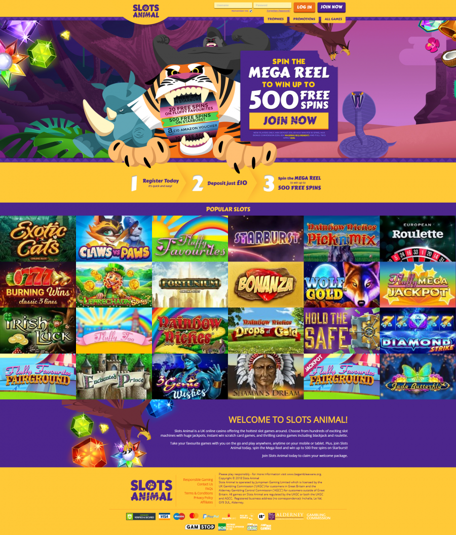 Slots Animal Casino  screenshot