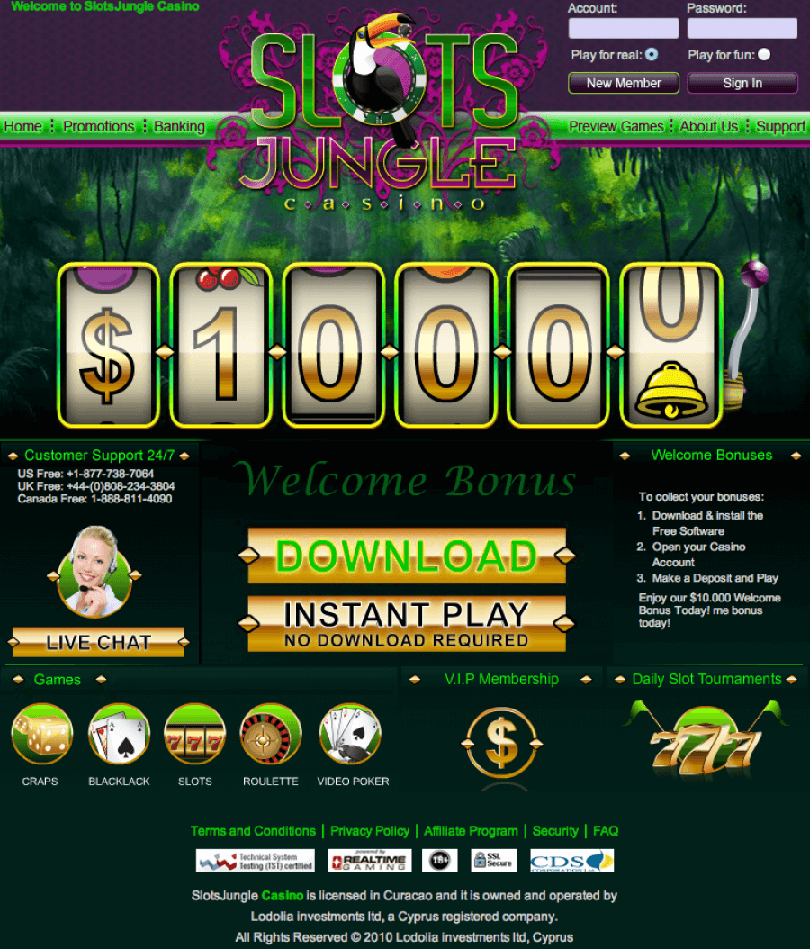 Slots Jungle Casino  screenshot