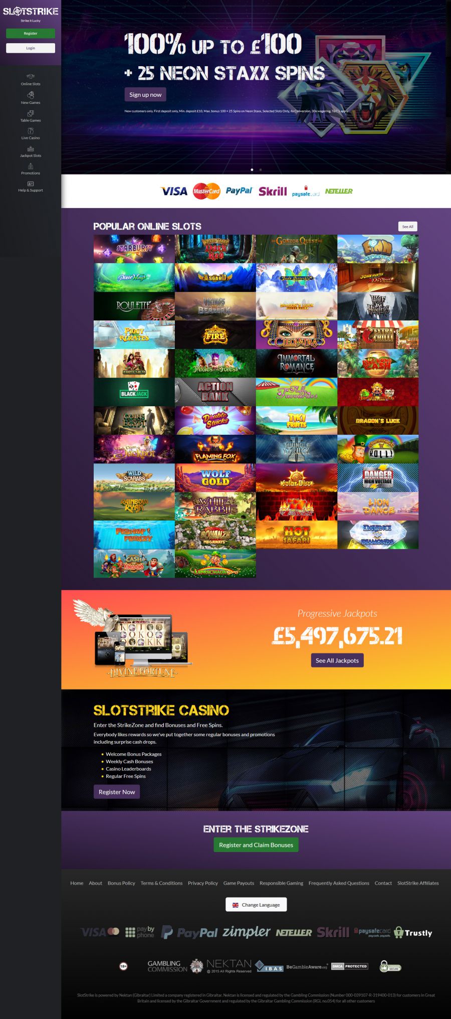 Slot Strike Casino  screenshot