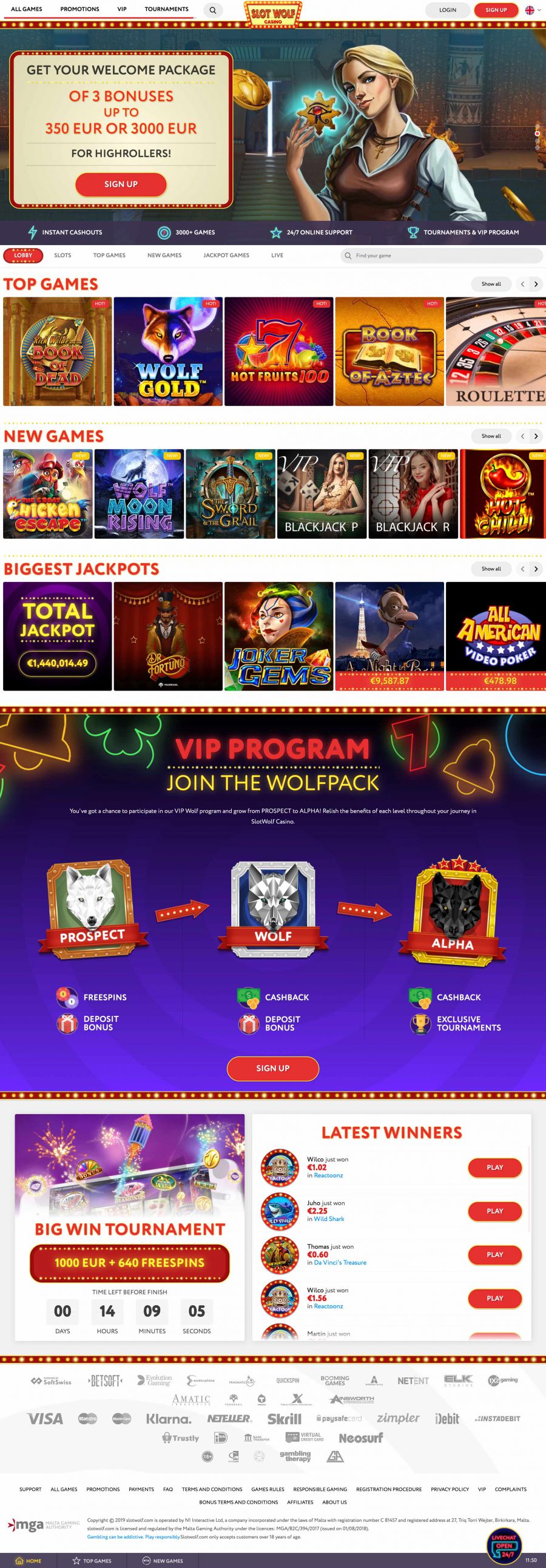Slot Wolf Casino  screenshot