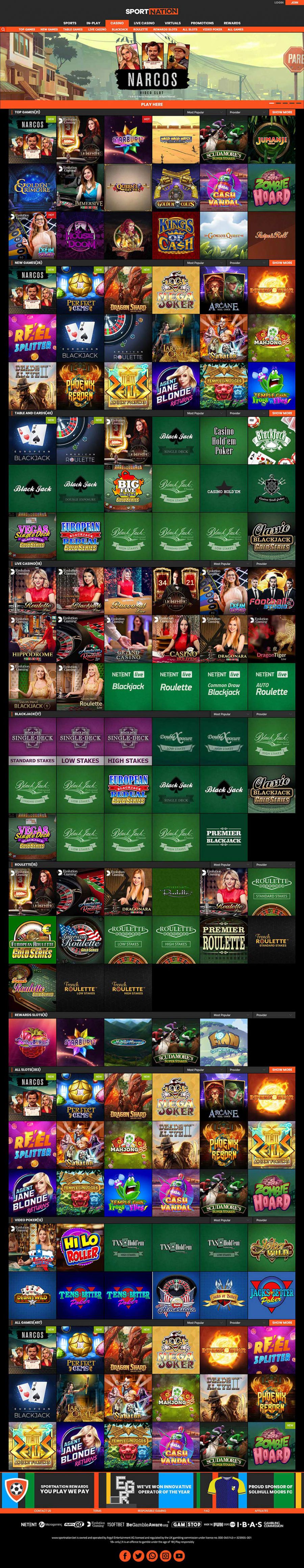 SportNation Casino  screenshot