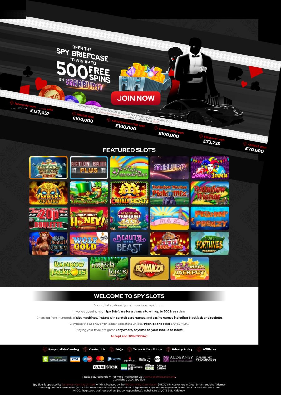 Spy Slots Casino  screenshot