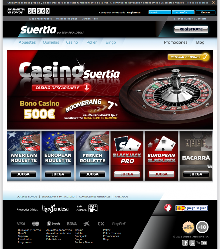 Suertia Casino  screenshot