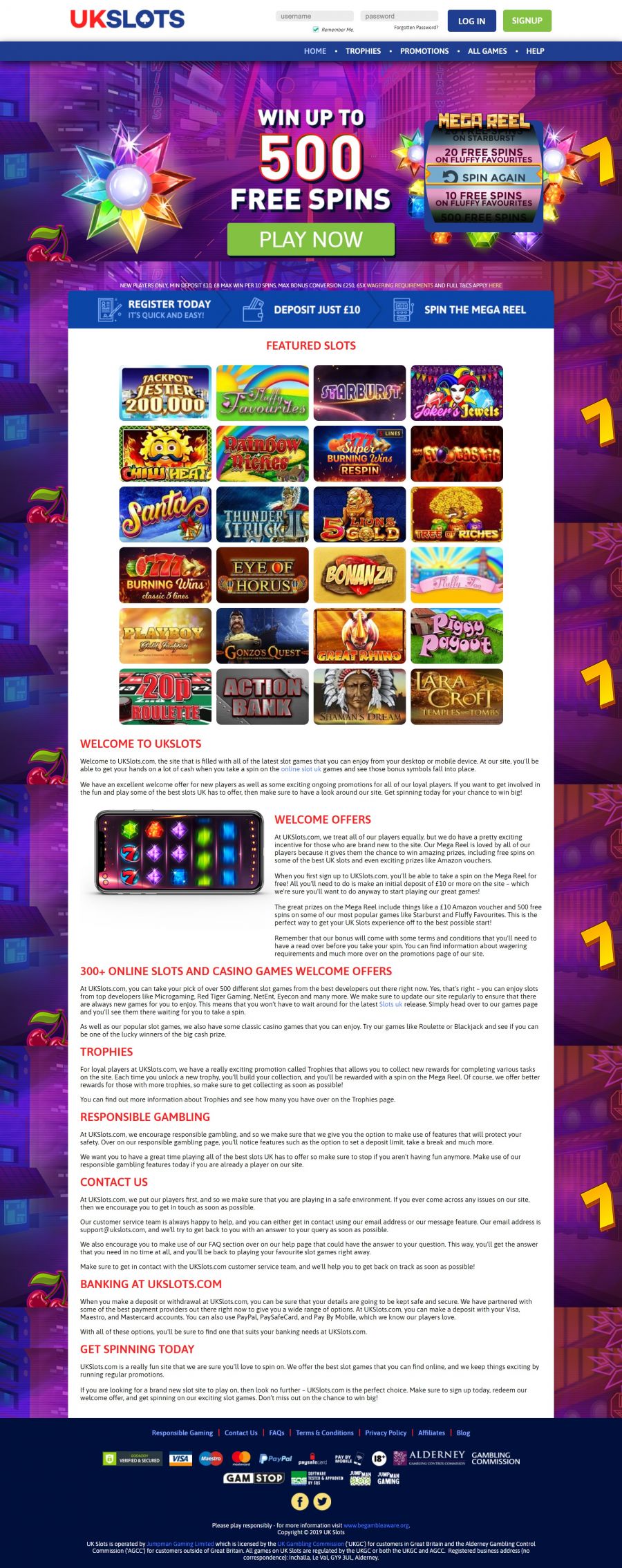 UK Slots Casino  screenshot