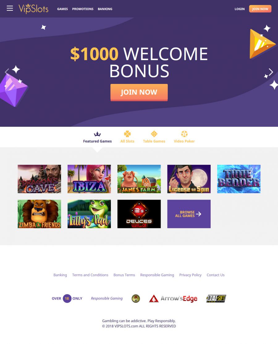 VipSlots Casino  screenshot