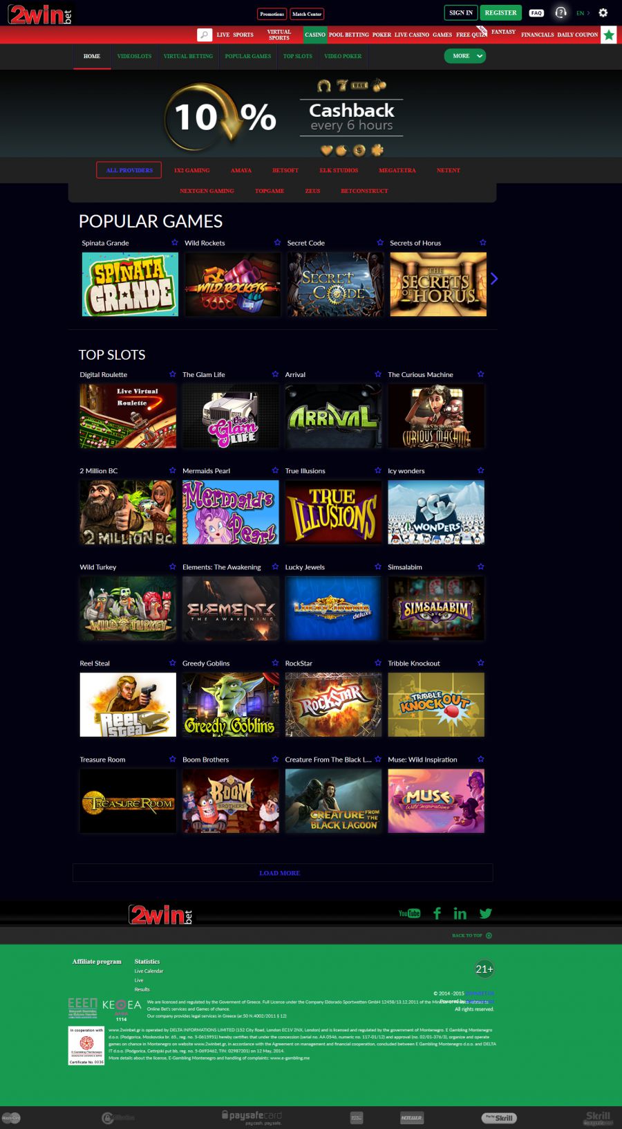 WinBet Casino  screenshot